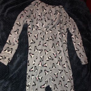 Fleece Penguin Onesie